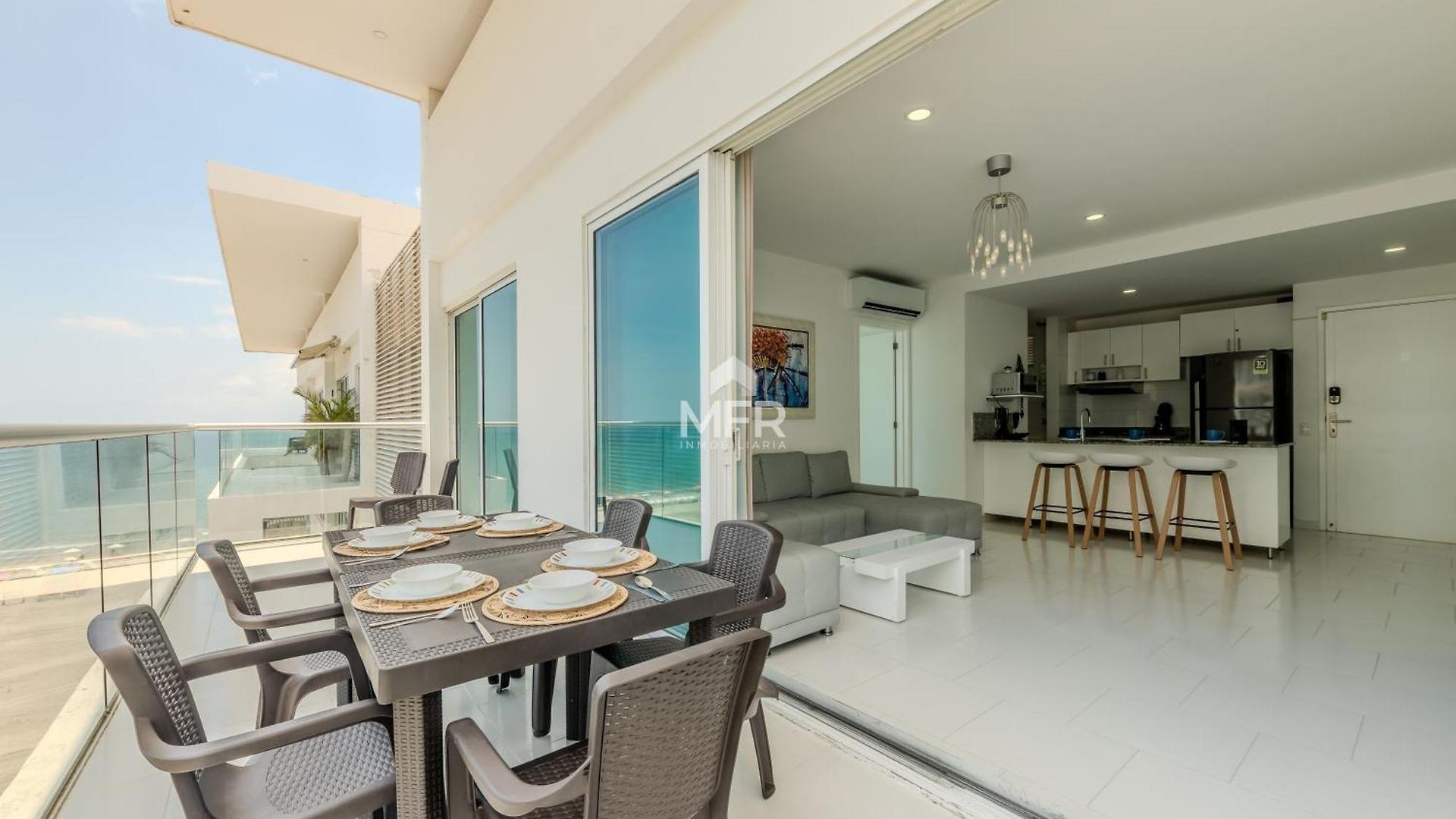 Edificio Morros 3, Beachfront&2 Bedrooms By Inmobiliaria Mfr Apartamento Cartagena