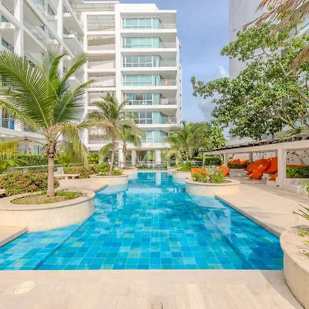 Edificio Morros 3, Beachfront&2 Bedrooms By Inmobiliaria Mfr Apartamento Cartagena