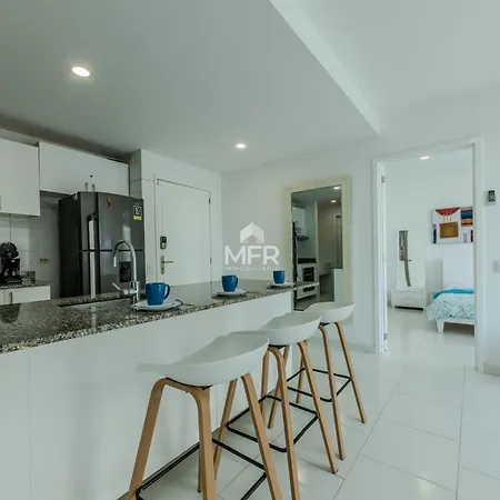 Edificio Morros 3, Beachfront&2 Bedrooms By Inmobiliaria Mfr Cartagena