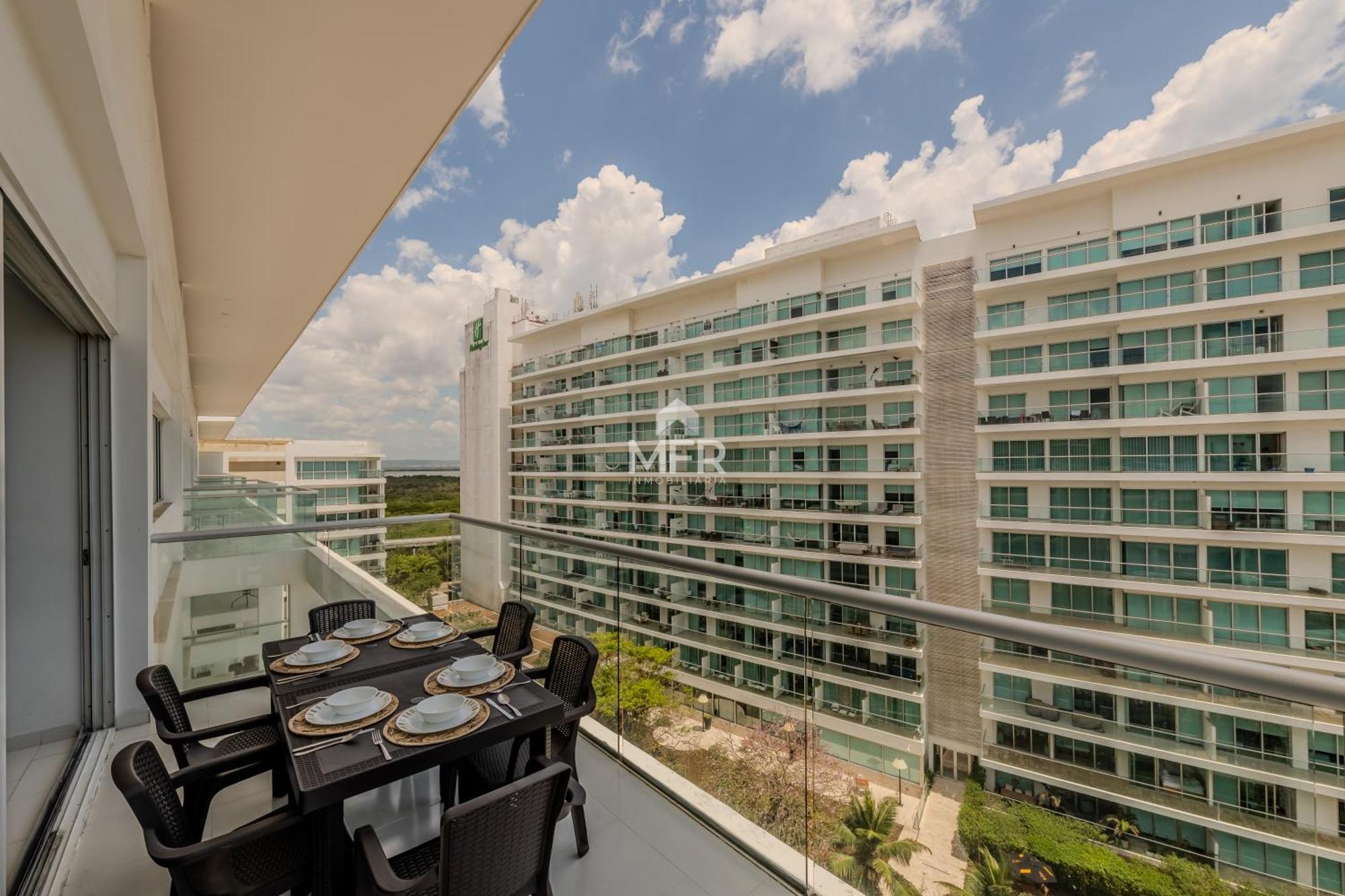 Edificio Morros 3, Beachfront&2 Bedrooms By Inmobiliaria Mfr * Cartagena