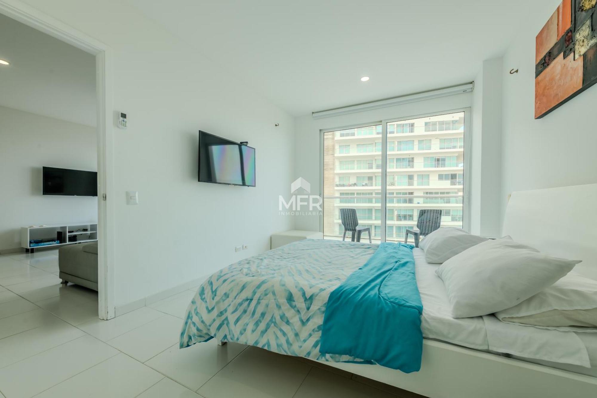 Apartamento Edificio Morros 3, Beachfront&2 Bedrooms By Inmobiliaria Mfr Cartagena